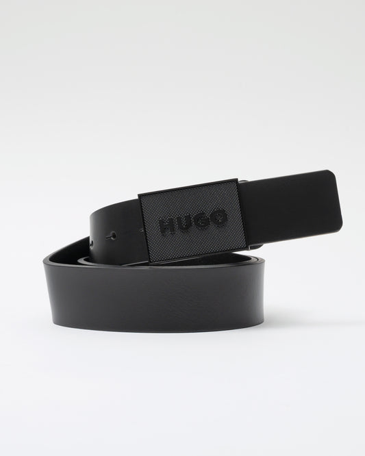 HUGO Gethon Mens Belt - Black 001