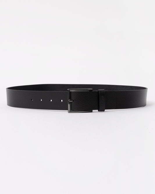HUGO Giaspo-GR Mens Leather Belt - Black 002