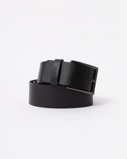 HUGO Giaspo-GR Mens Leather Belt - Black 002