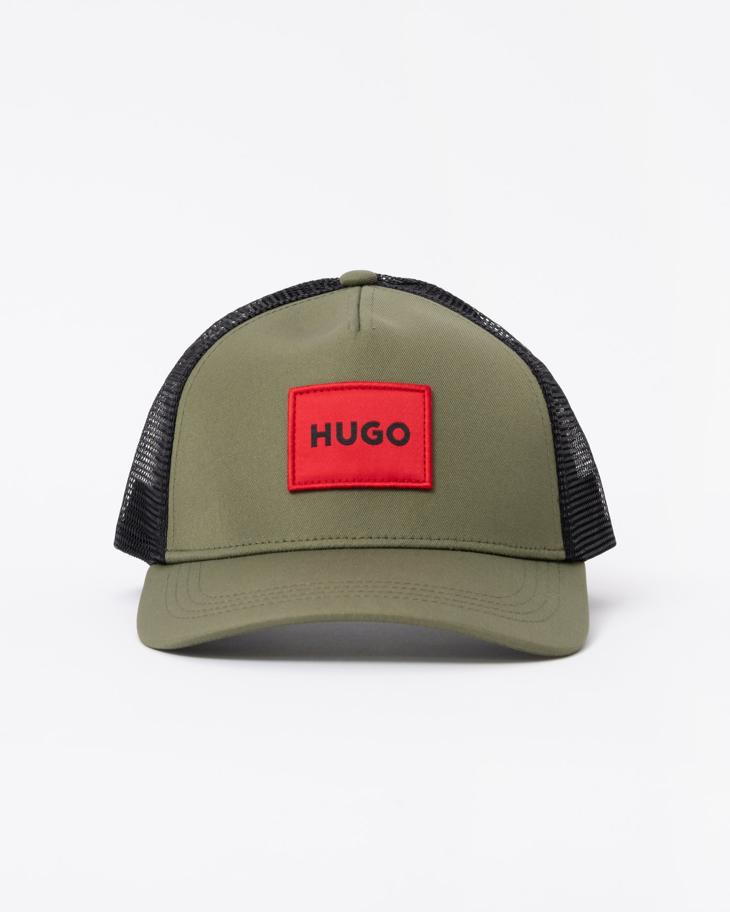 HUGO Kody Mens Logo Patch Cap - Open Green 388