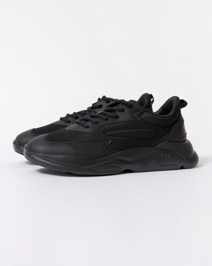 HUGO Leon_Runn_cvpu_N Mens Trainers - Black 006