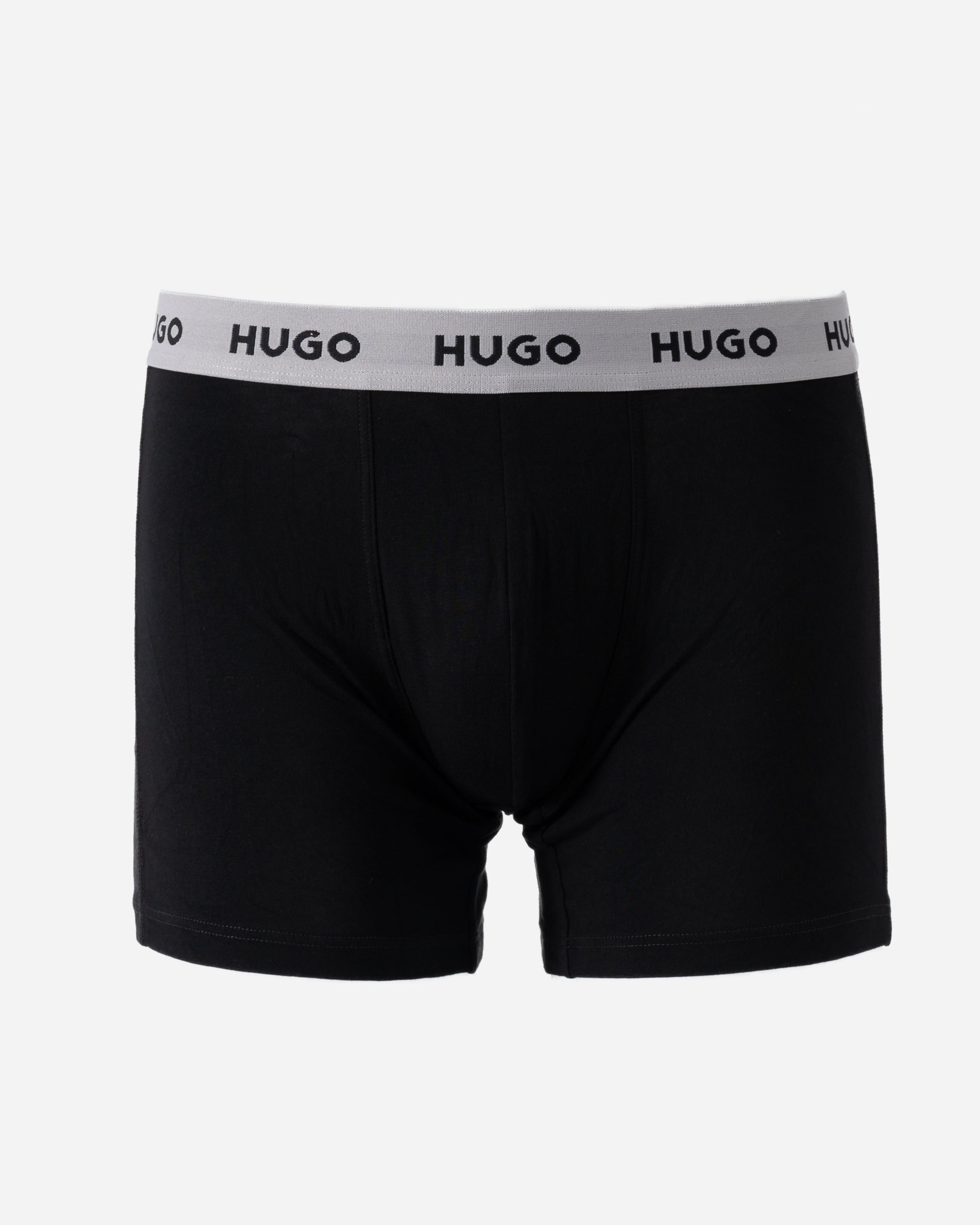 individual shot of HUGO Mens Boxer Briefs in Stretch Cotton from Open Miscellaneous 998 colours 3-pack