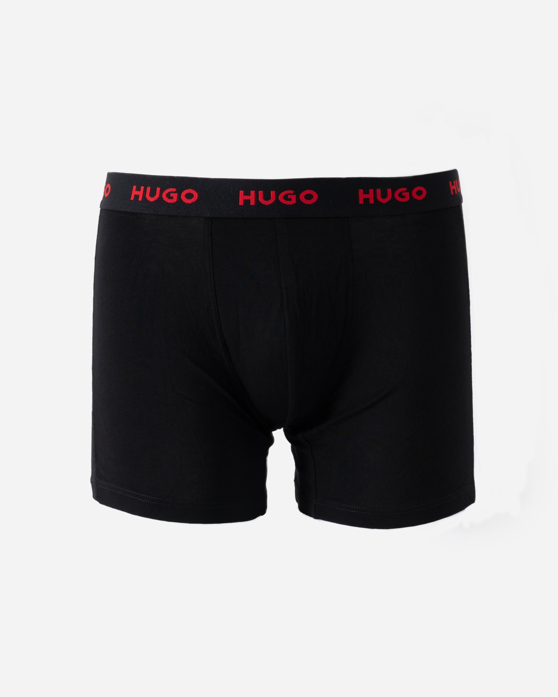 individual shot of HUGO Mens Boxer Briefs in Stretch Cotton from Open Miscellaneous 998 colours 3-pack