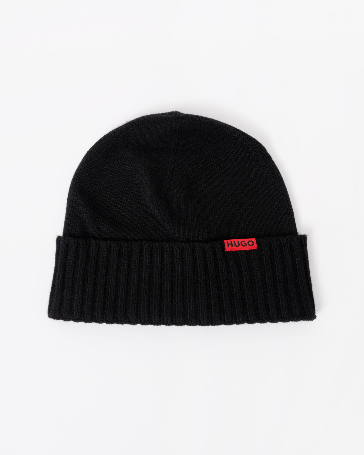 Hat in the HUGO Xanti Mens Beanie and Gloves Gift Set - Black 001