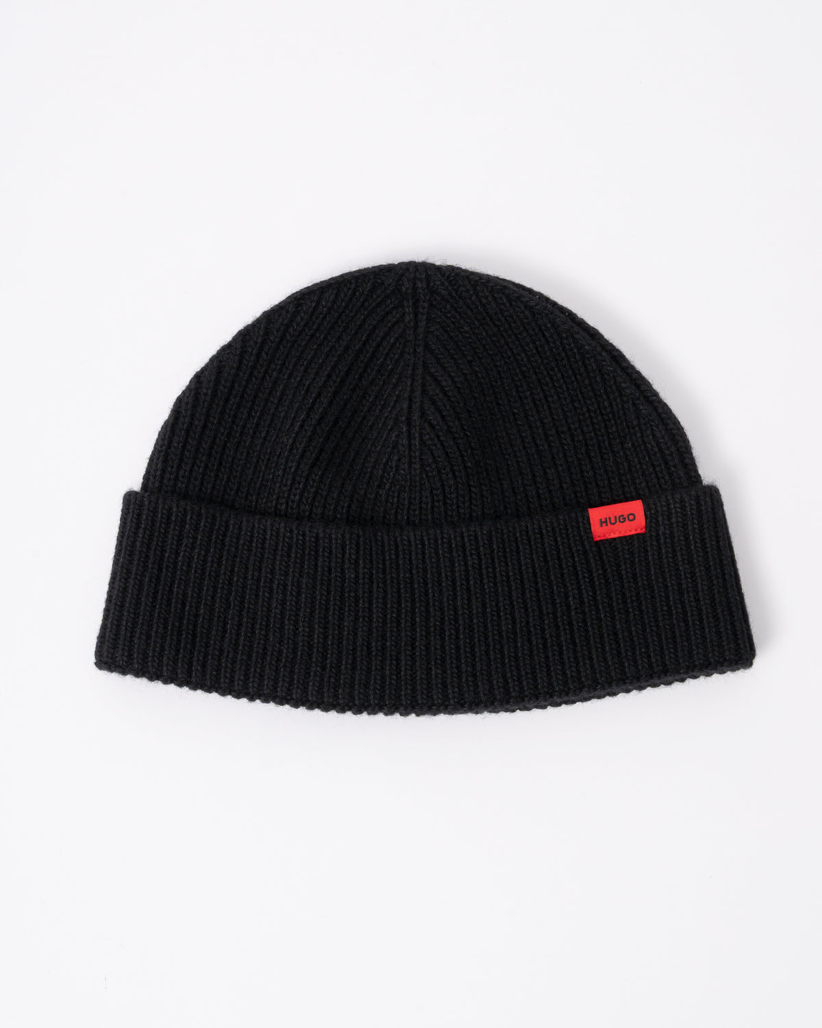 HUGO Xisk Mens Beanie in Black 001
