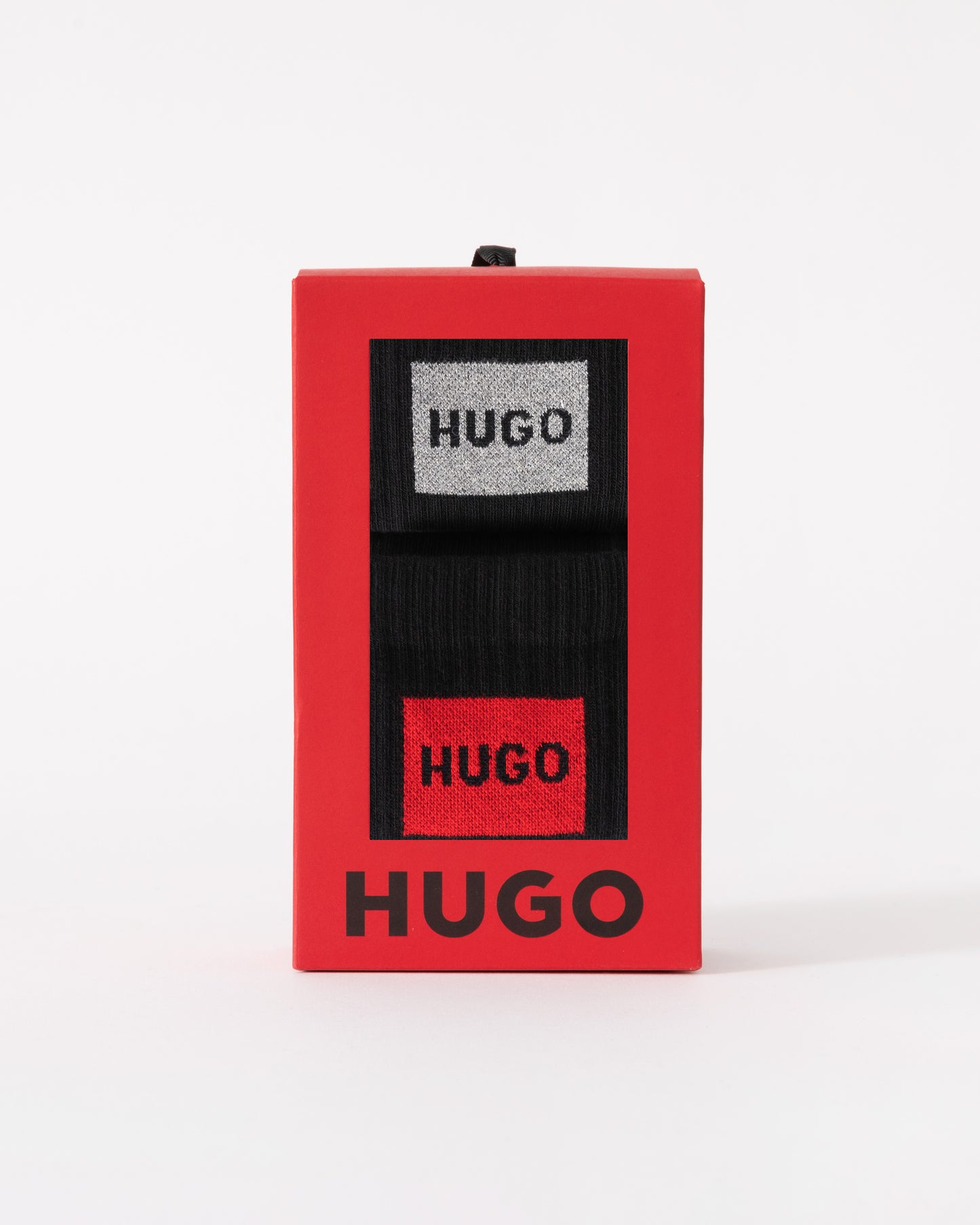 HUGO Mens 2 Pack QS Lurex Sock Gift Set in Open Miscellaneous 960