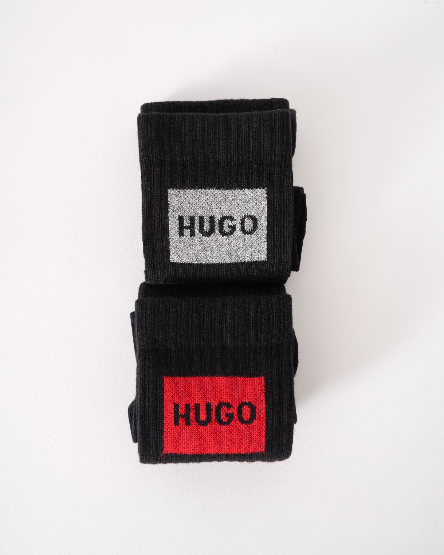 HUGO Mens 2 Pack QS Lurex Sock Gift Set - Open Miscellaneous 960