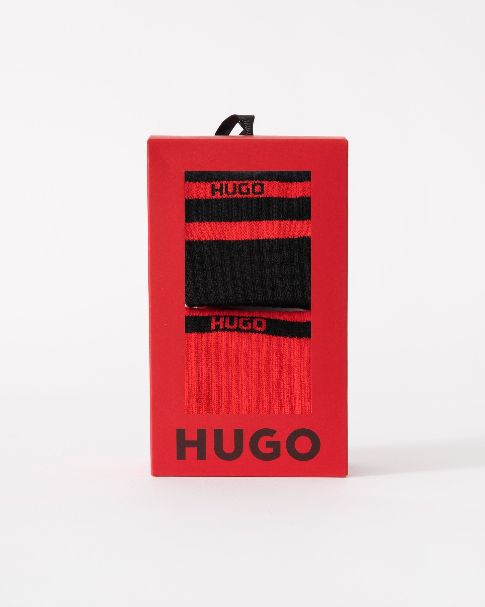 HUGO Mens 2-Pack QS Crew Sock Gift Set in Open Miscellaneous 960