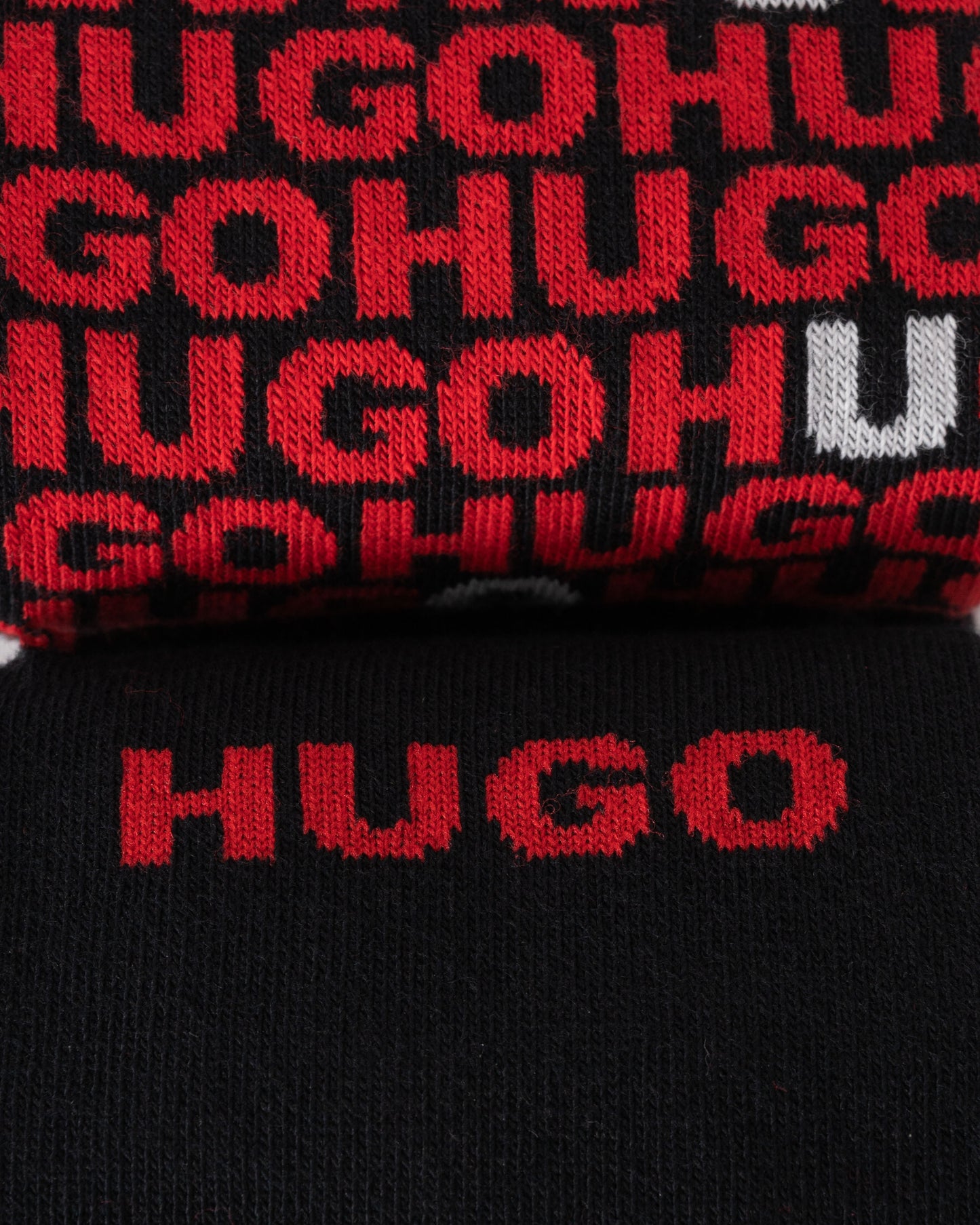 HUGO Mens 4 Pack Tortuga Sock Gift Set - Black 001