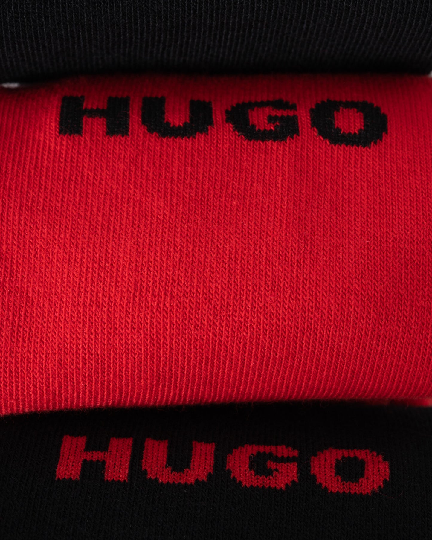 HUGO Mens 4 Pack Tortuga Sock Gift Set - Black 001