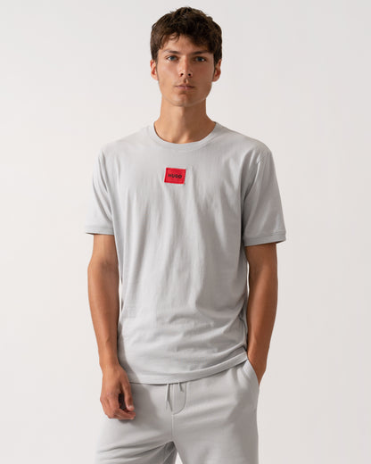 HUGO Diragolino212 Label Logo Mens T-Shirt