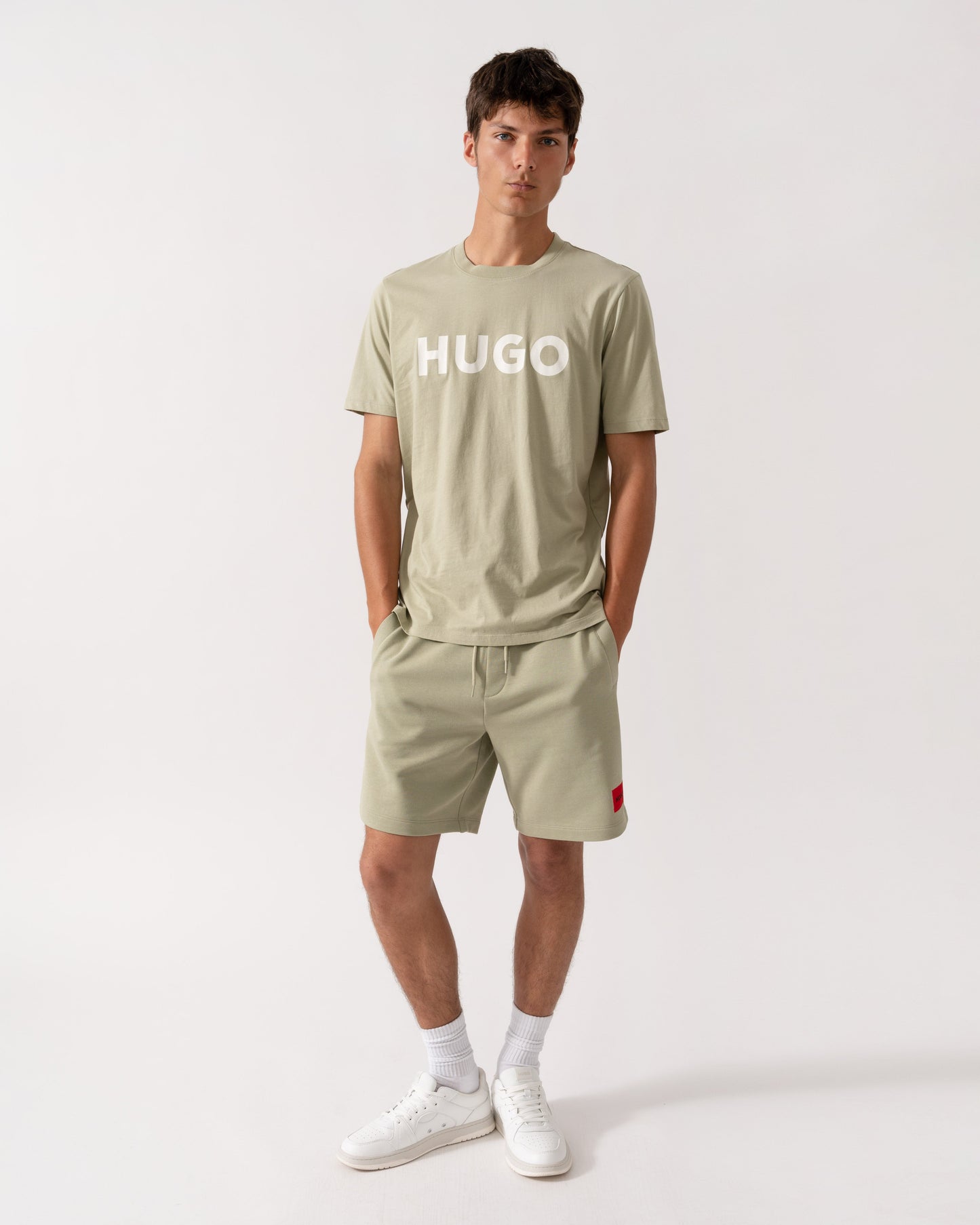 HUGO Dulivio Mens T-Shirt - Open Green 391