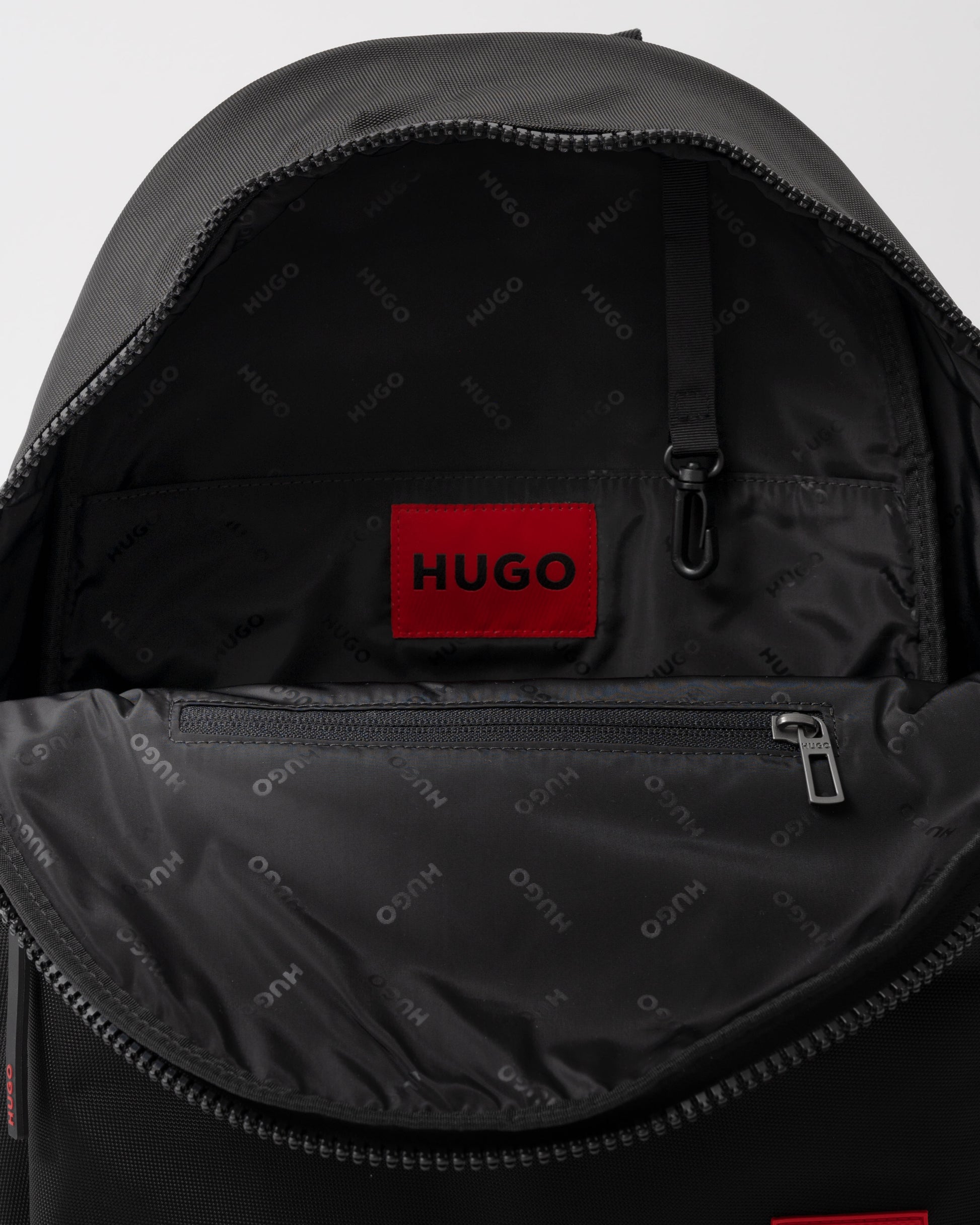 HUGO Ethon 3.0 Mens Backpack inside