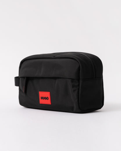 HUGO Ethon 3.0 Mens Washbag - Black 001 - CHO - Designer Mens Bags