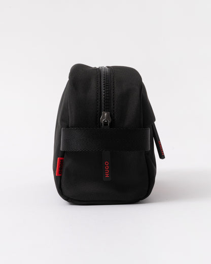 HUGO Ethon 3.0 Mens Washbag - Black 001 - CHO - Designer Mens Bags