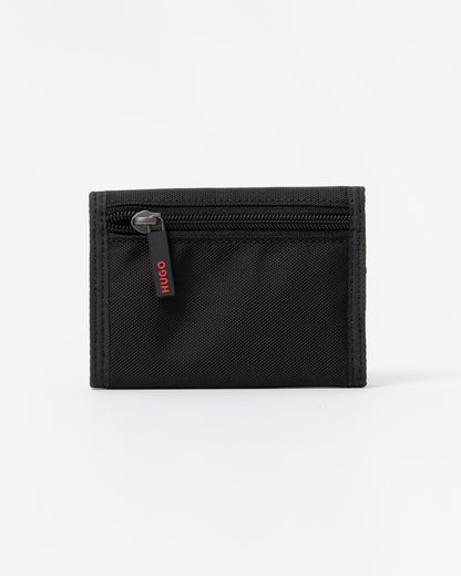 HUGO Mens GB Nylon Multicard Wallet -   back