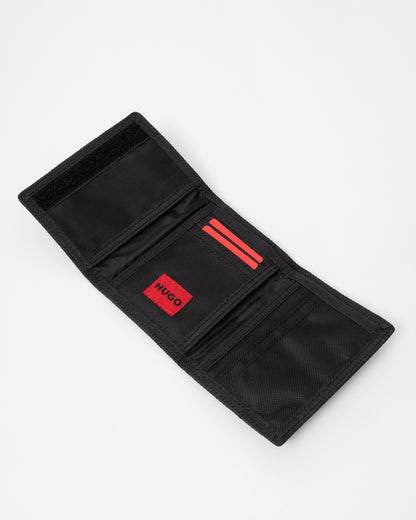 HUGO Mens GB Nylon Multicard Wallet -   inside wallet