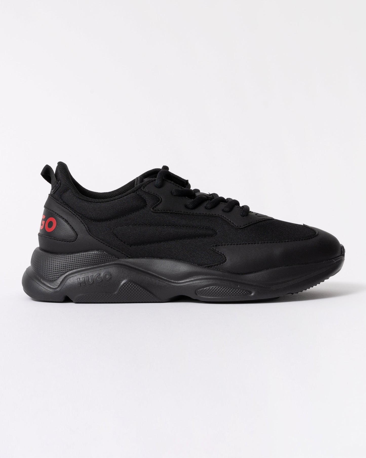 HUGO Leon_Runn_cvpu_N Mens Trainers - Black 006