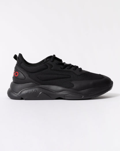 HUGO Leon_Runn_cvpu_N Mens Trainers - Black 006