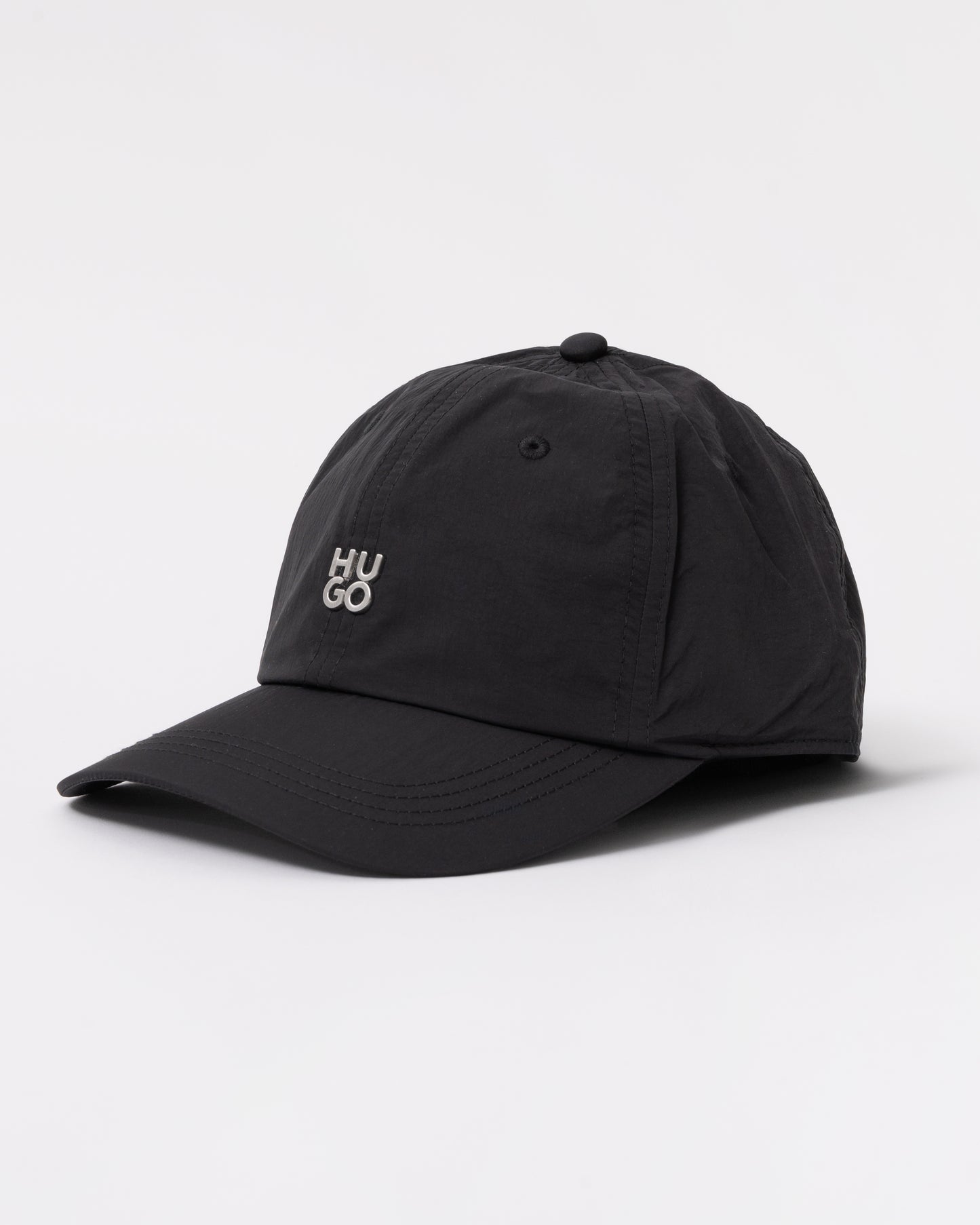 HUGO Mens Mett Baseball Cap - Black 001 main