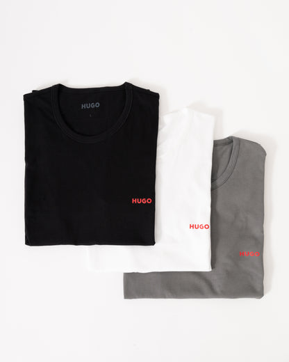 HUGO RN Triplet 3-Pack Mens T-Shirts - Open Miscellaneous 966