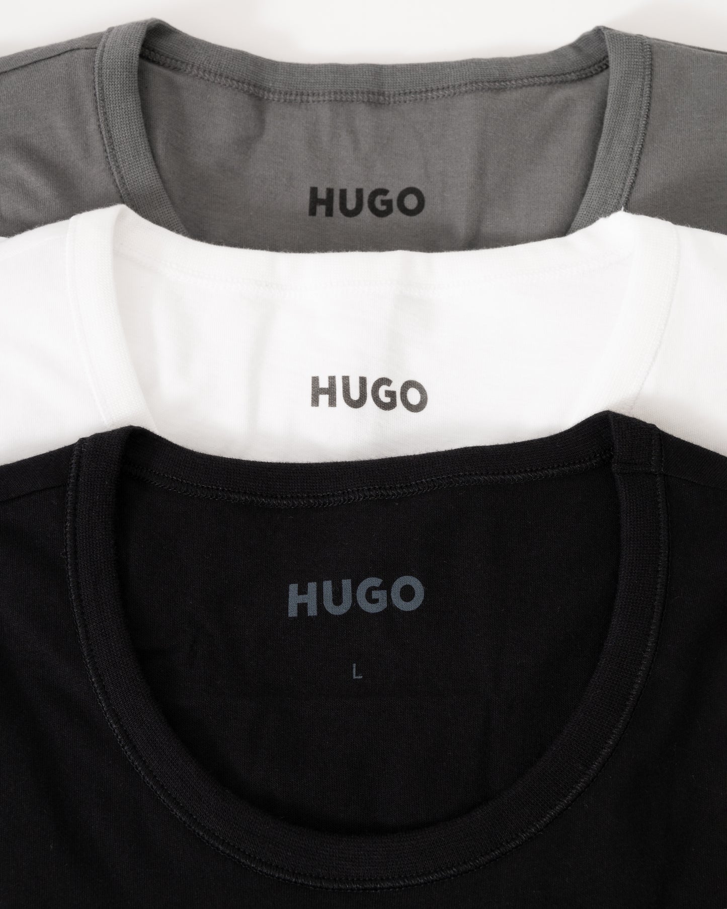 HUGO RN Triplet 3-Pack Mens T-Shirts - Open Miscellaneous 966