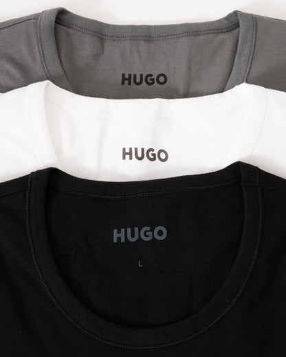 HUGO RN Triplet 3-Pack Mens T-Shirts - Open Miscellaneous 966