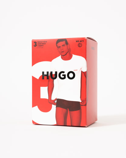 HUGO RN Triplet 3-Pack Mens T-Shirts - Open Miscellaneous 966