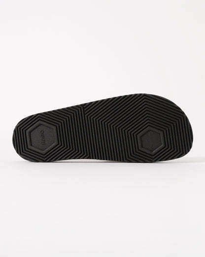 HUGO Timein_slid_lgal Mens Slides 50548659 - Black 001
