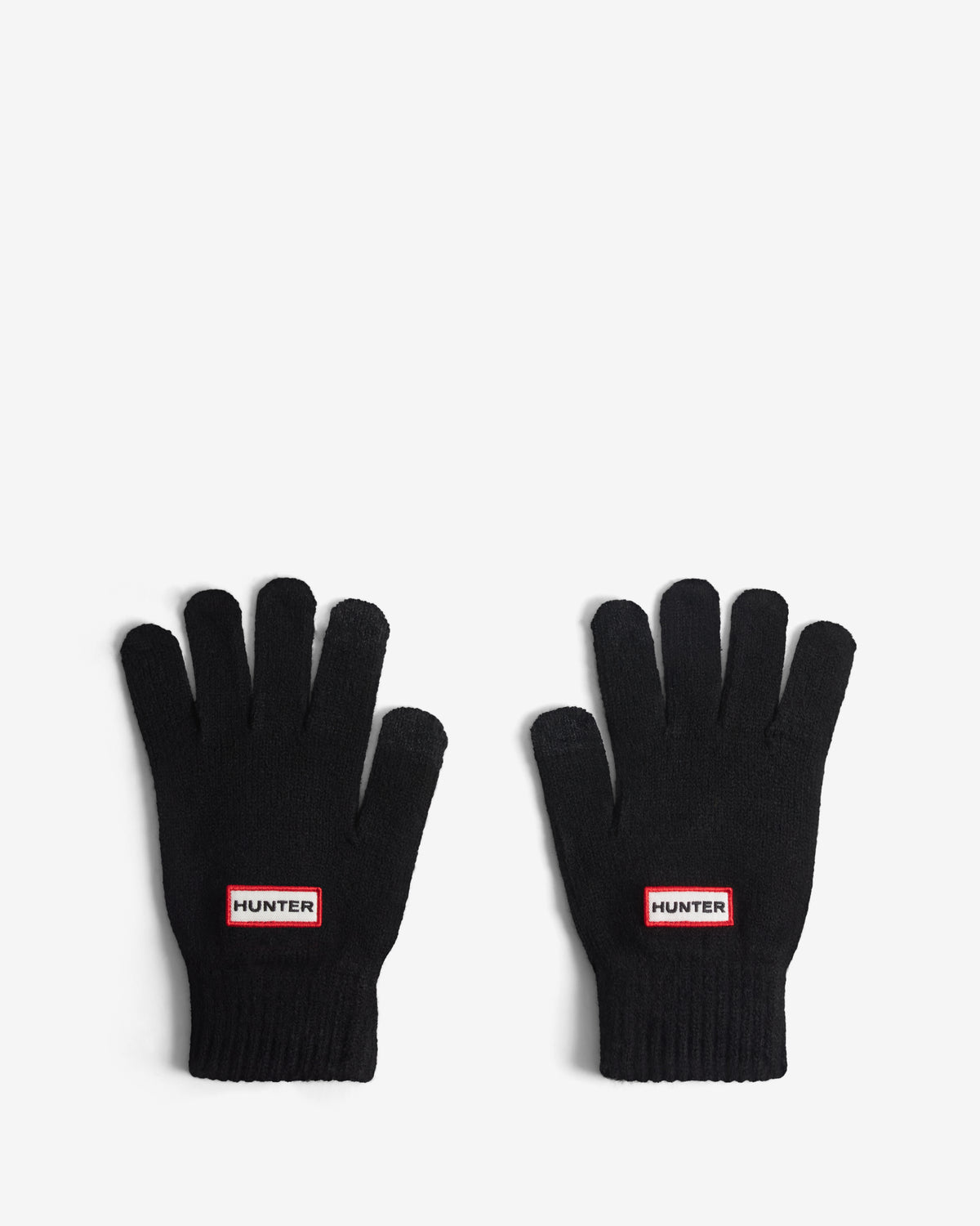 Hunter Unisex Hunter Original Knitted Glove - Black | CHO | Designer Unisex Gloves