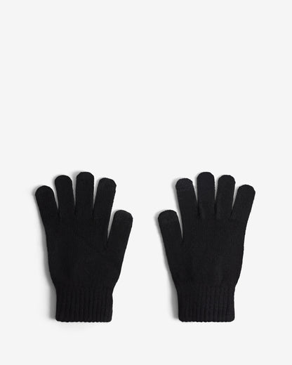 Hunter Unisex Hunter Original Knitted Glove - Black | CHO | Designer Unisex Gloves