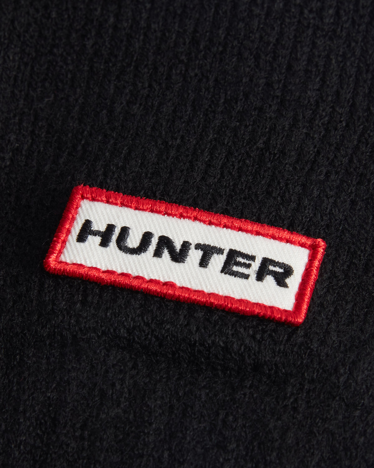 Hunter Unisex Hunter Original Knitted Glove - Black | CHO | Designer Unisex Gloves