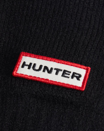 Hunter Unisex Hunter Original Knitted Glove - Black | CHO | Designer Unisex Gloves