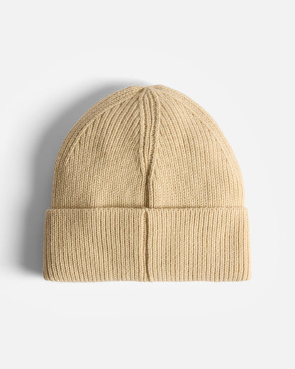 Hunter Acksley Ribbed Beanie - Gravel