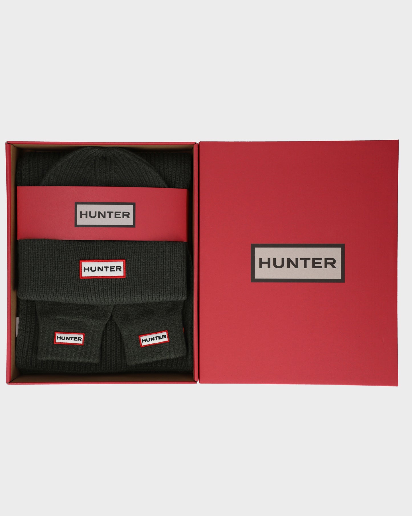Hunter Unisex Ekko Hat, Scarf and Gloves Box Set- Kambaba