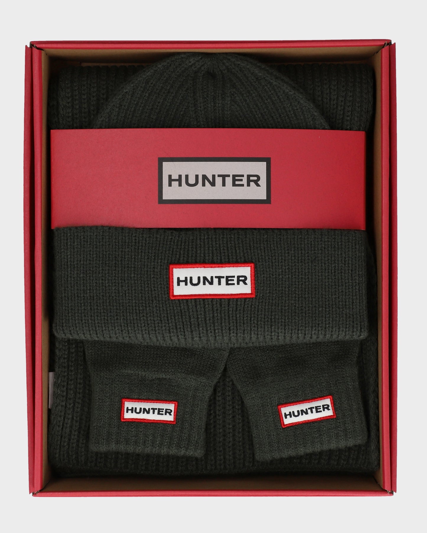 Hunter Unisex Ekko Hat, Scarf and Gloves Box Set- Kambaba