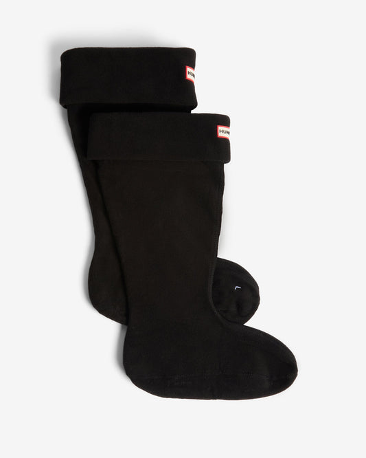 Hunter Downpour Boot Tall Boot Socks - Black, pair