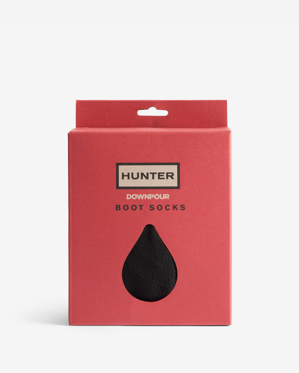Hunter Downpour Boot Tall Boot Socks - Black, box