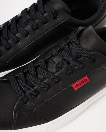 HUGO Morrie Tenn Mens Trainers NOS - Black/White 001