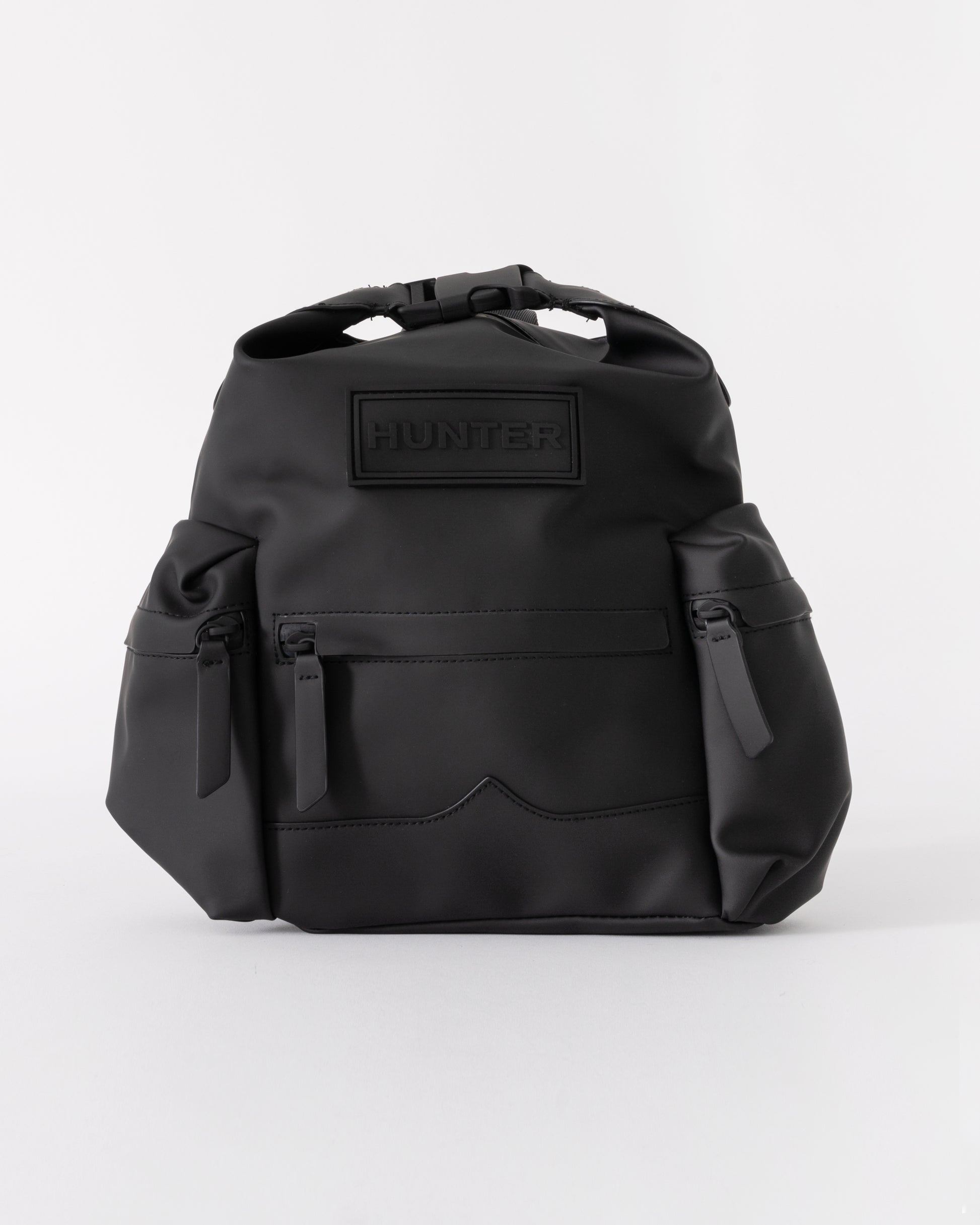 Hunter Delaney Mini Topclip Backpack in Black
