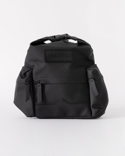 Hunter Delaney Mini Topclip Backpack in Black