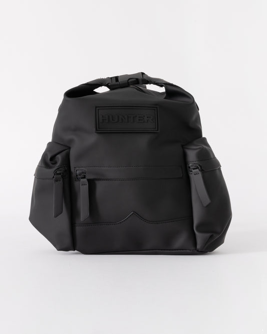 Hunter Delaney Mini Topclip Backpack in Black