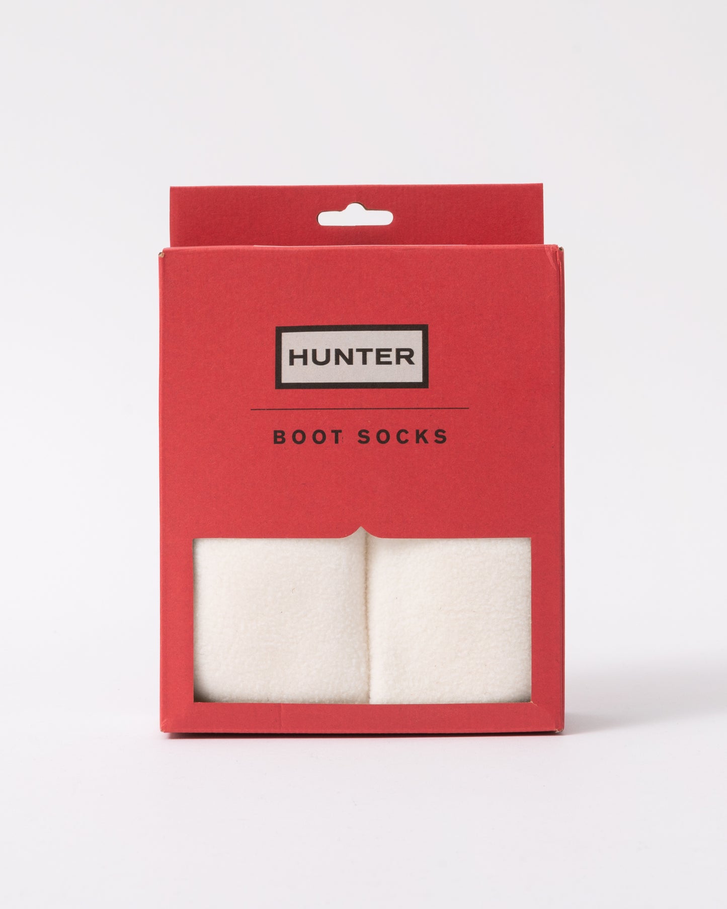 Hunter Fleece Tall Boot Sock - Hunter White