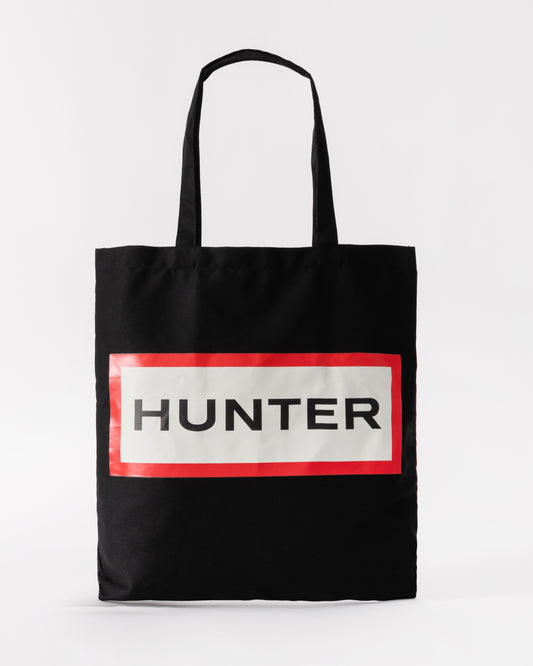 Hunter Mclaine Cotton Shopper Tote in Black