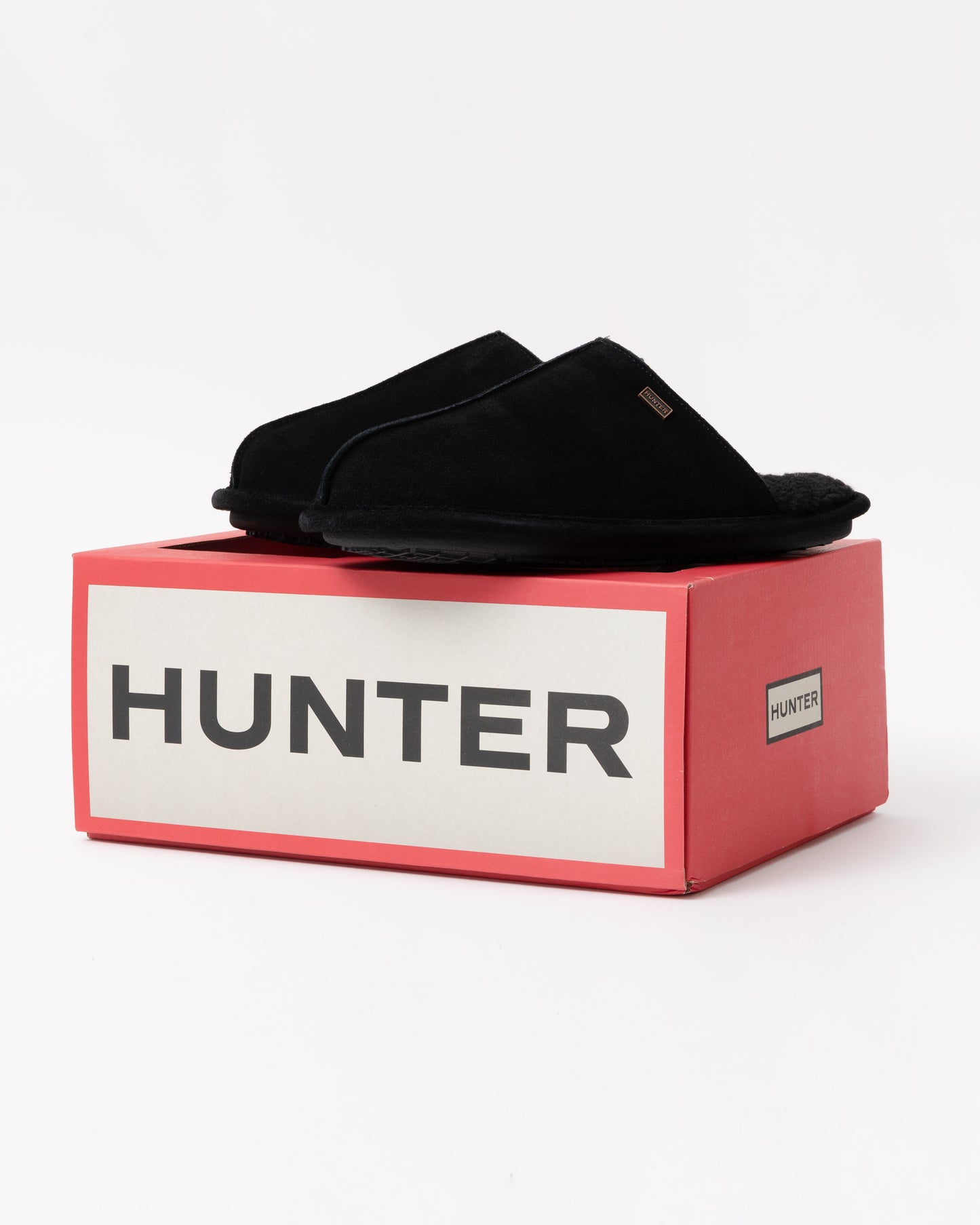 Hunter Mens Mule Slipper slippers with gift boxed