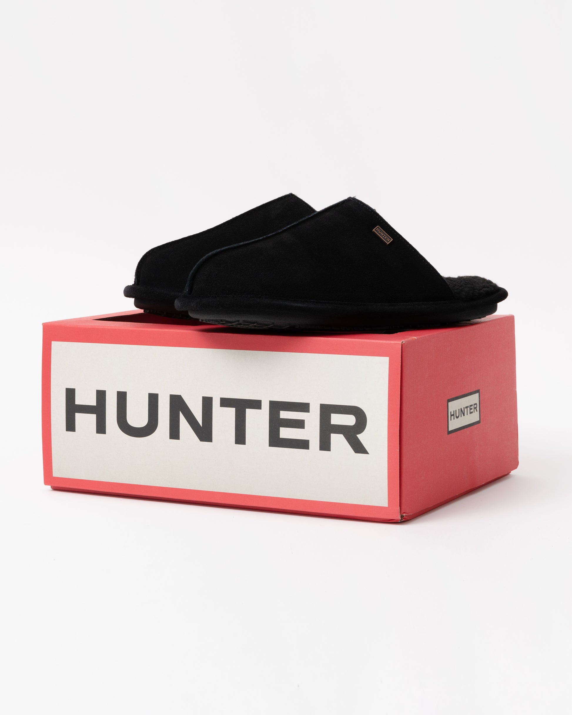 Hunter Mens Mule Slipper slippers with gift boxed