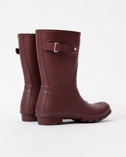 Outer side of the Hunter Original Short Womens Wellies - Port Royale