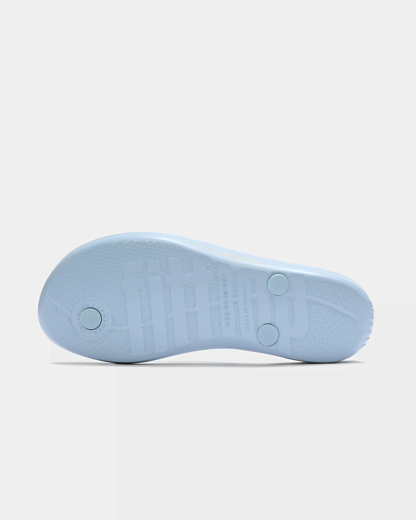 Fitflop IQushion Sparkle Womens Flip-Flop - Cloudy Blue D50 | CHO | Designer Womens Sandals