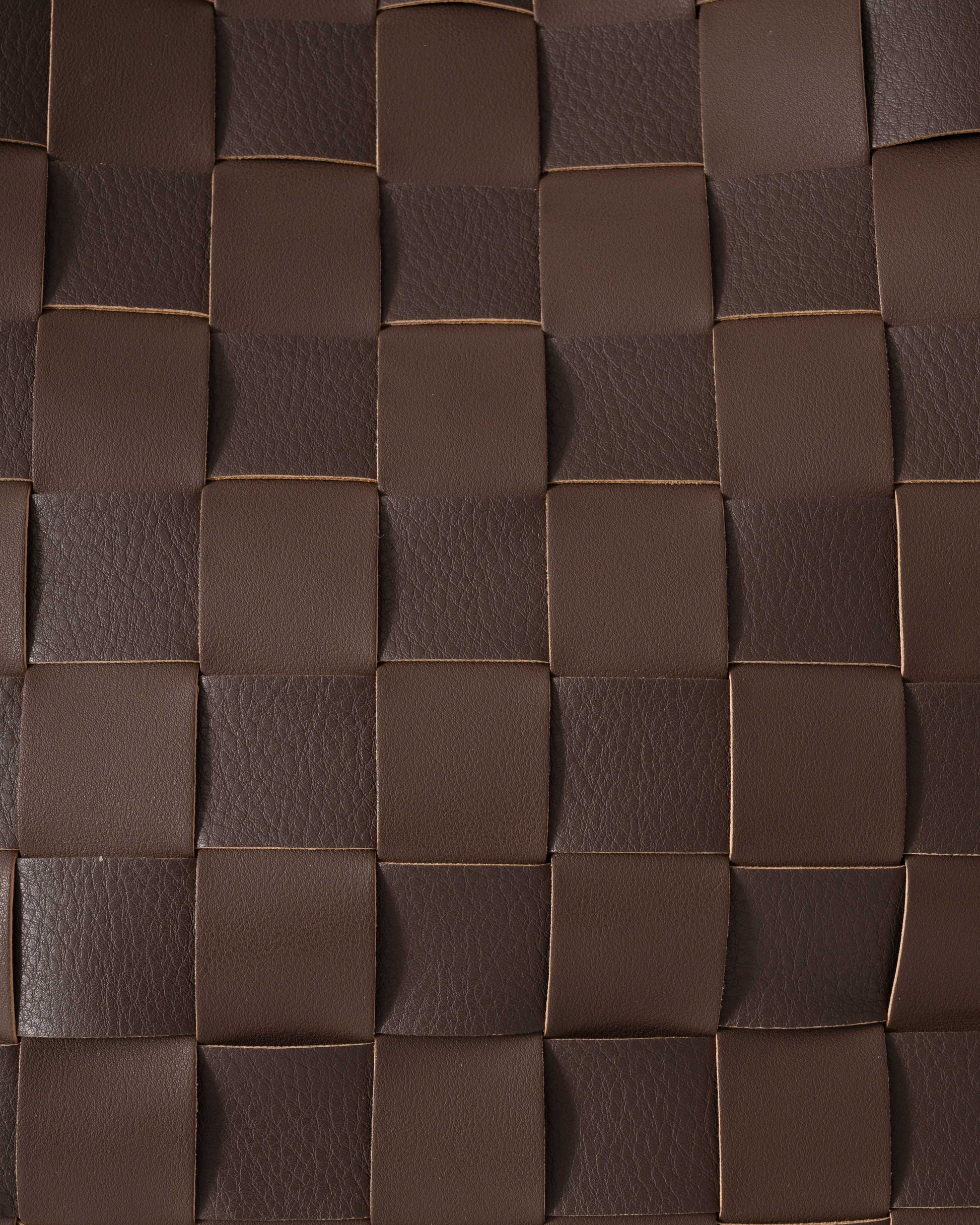 Ilse Jacobsen Chip Braided Cross-Body Shopper - Chocolate Brown 229 - CHO - Designer Womens Tote Bags