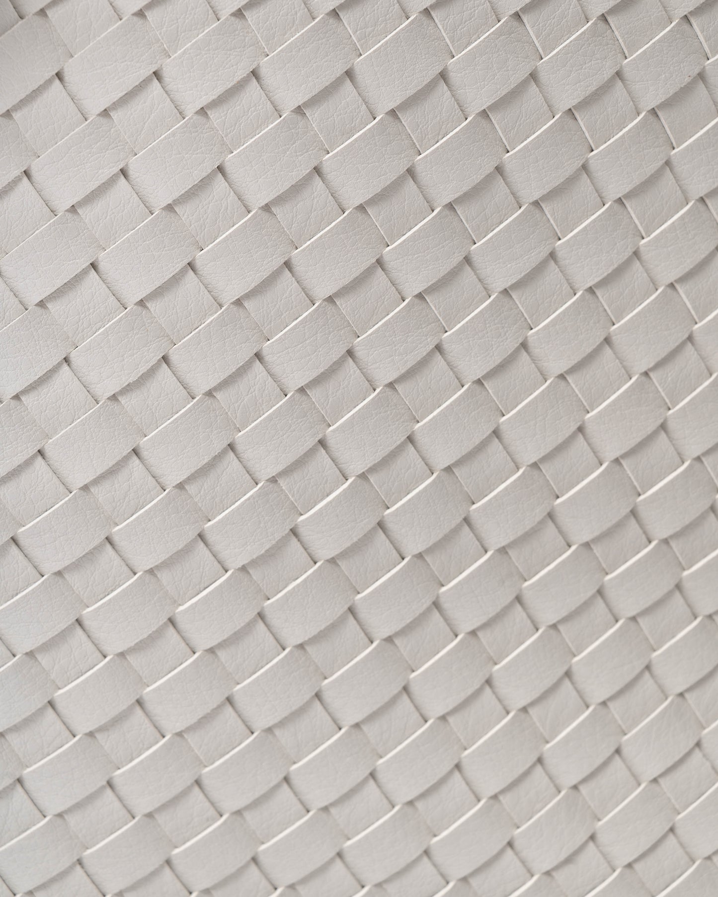 Reversible Braided Shopper in Moonstruck Silver 030710 - Fabric detail close up